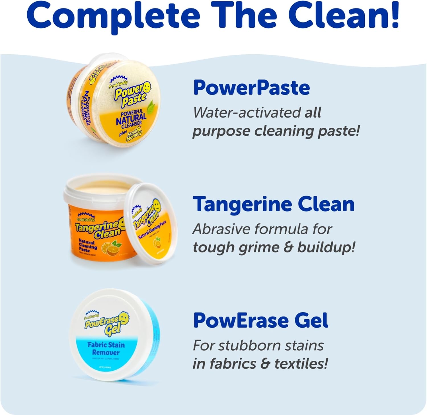 Scrub Mommy Kitchen Sponges - Dual-Sided Dish Sponges for Scrubbing - Non-Scratch Cleaning Sponges for Washing Dishes, Bathroom & Multi-Surface Cleaning - Online Exclusive (3 Count) - Image 8